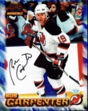 Bobby Carpenter New Jersey Devils Autographed 8x10 Photo Full Time coa