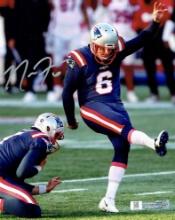 Nick Folk New England Patriots Autographed 8x10 Photo Full Time coa