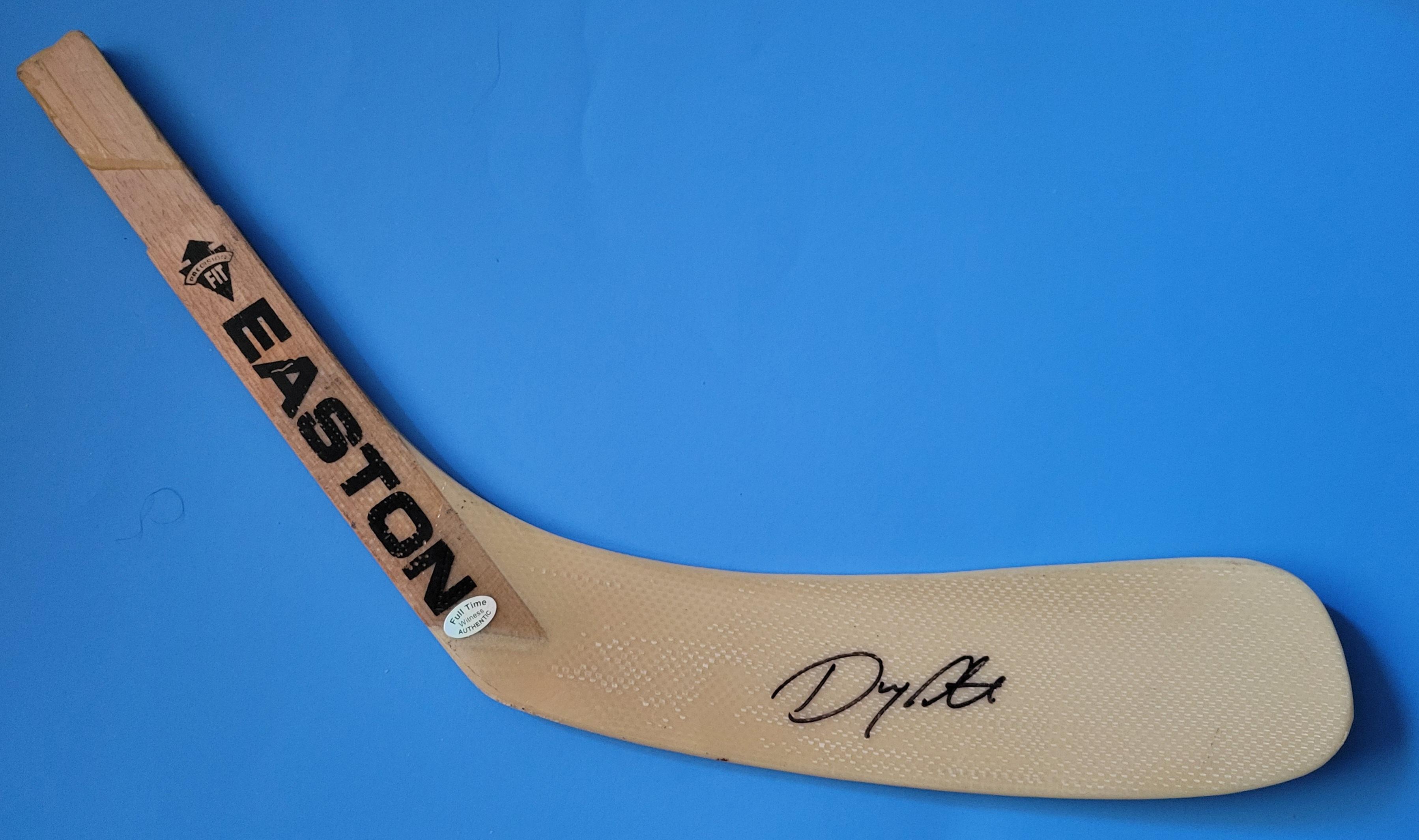 Doug Smith Author of The Goon Doug Glatt Autographed Easton Hockey Blade & Photo Full Time coa