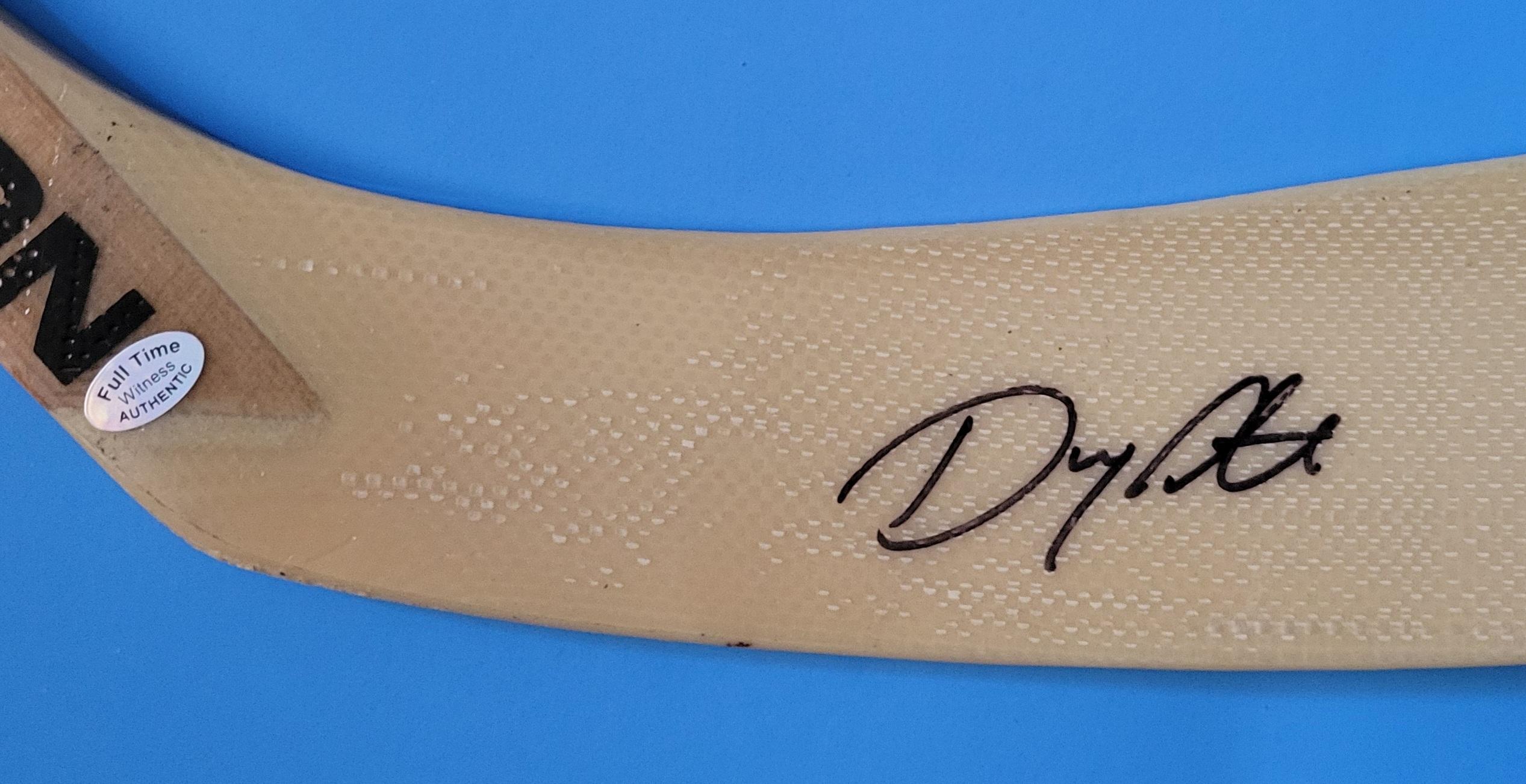 Doug Smith Author of The Goon Doug Glatt Autographed Easton Hockey Blade & Photo Full Time coa