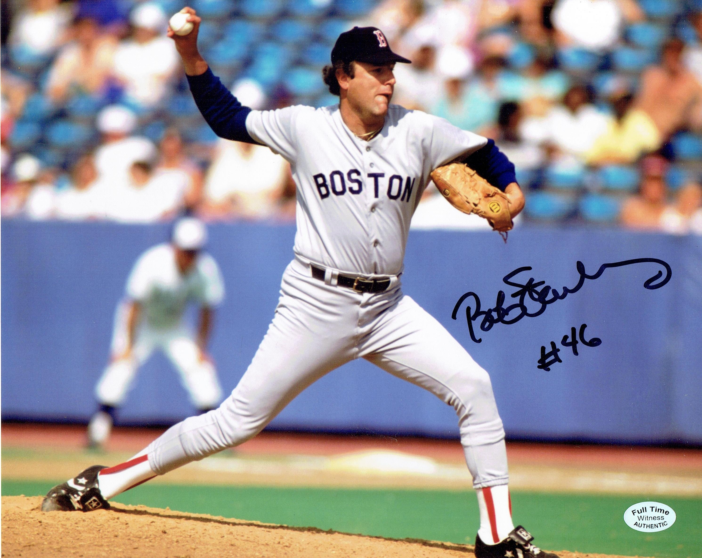 Bob Stanley Boston Red Sox Autographed 8x10 Photo Full Time coa