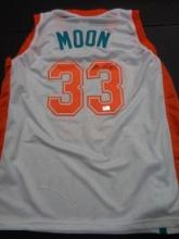 Will Ferrell Jackie Moon Semi Pro (2008) Autographed Custom Basketball Jersey GA coa