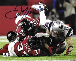 Julian Edelman New England Patriots Autographed 8x10 Photo GA coa