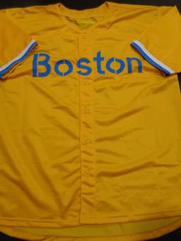 Christian Vazquez Boston Red Sox Autographed Custom Baseball Style Jersey JSA w coa