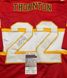 Shawn Thornton Florida Panthers Autographed Custom Hockey Jersey JSA W coa