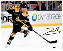 Pavel Zacha Boston Bruins Autographed 8x10 Photo JSA W coa