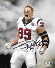 J.J. Watt Houston Texans Autographed 8x10 Photo GA coa