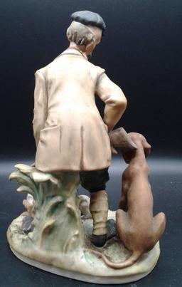 Lipper & Mann Creations Hunting Scene with Dog (As-Is)