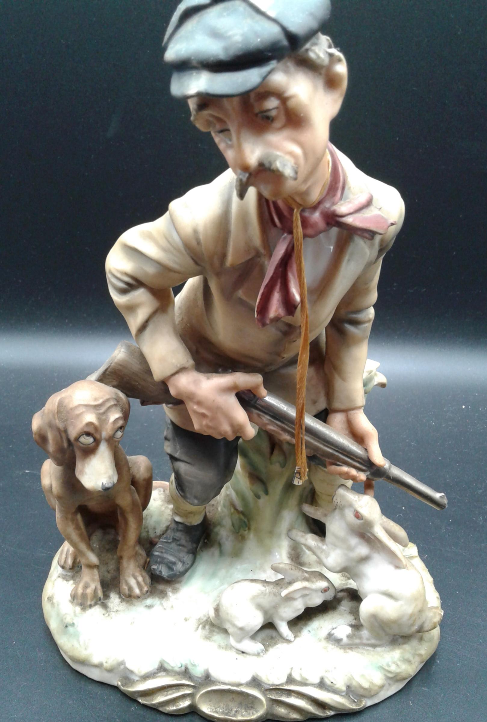Lipper & Mann Creations Hunting Scene with Dog (As-Is)