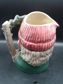 Royal Doulton Face Jug: Lumberjack D6610