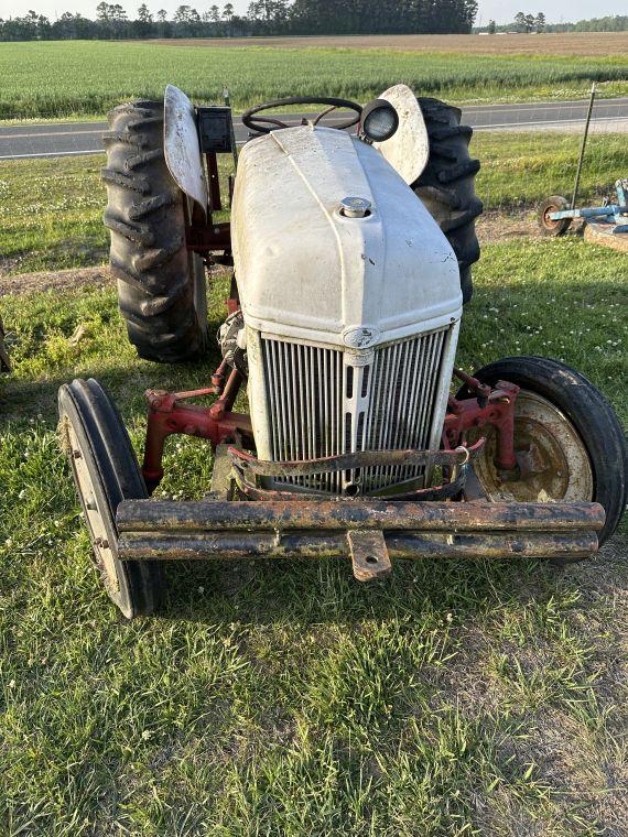 Ford 8N red belly tractor