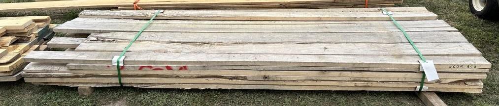 10ft ash rough cut lumber