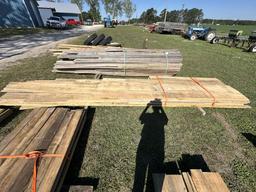 6ft to 16ft cypress rough cut lumber