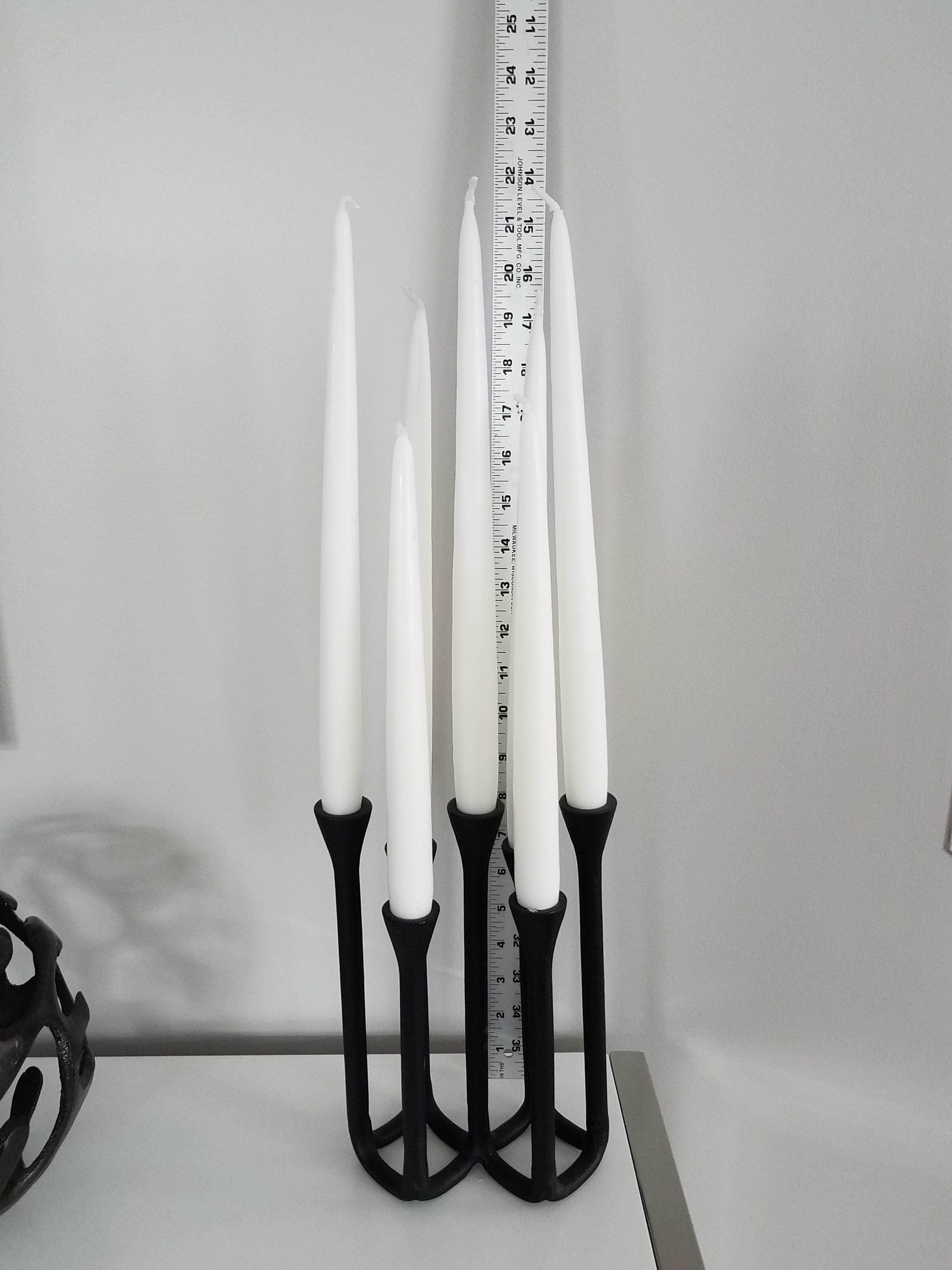 Cast Metal Candle Holder