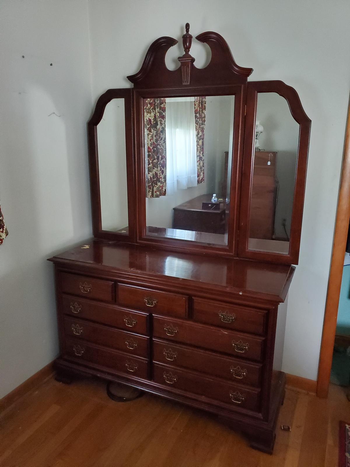 Large Dresser with Mirror