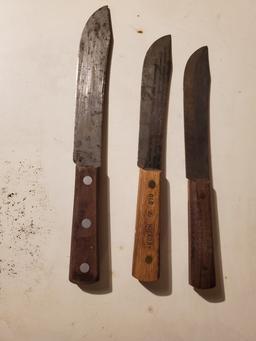 knives, old hickory, king cutter
