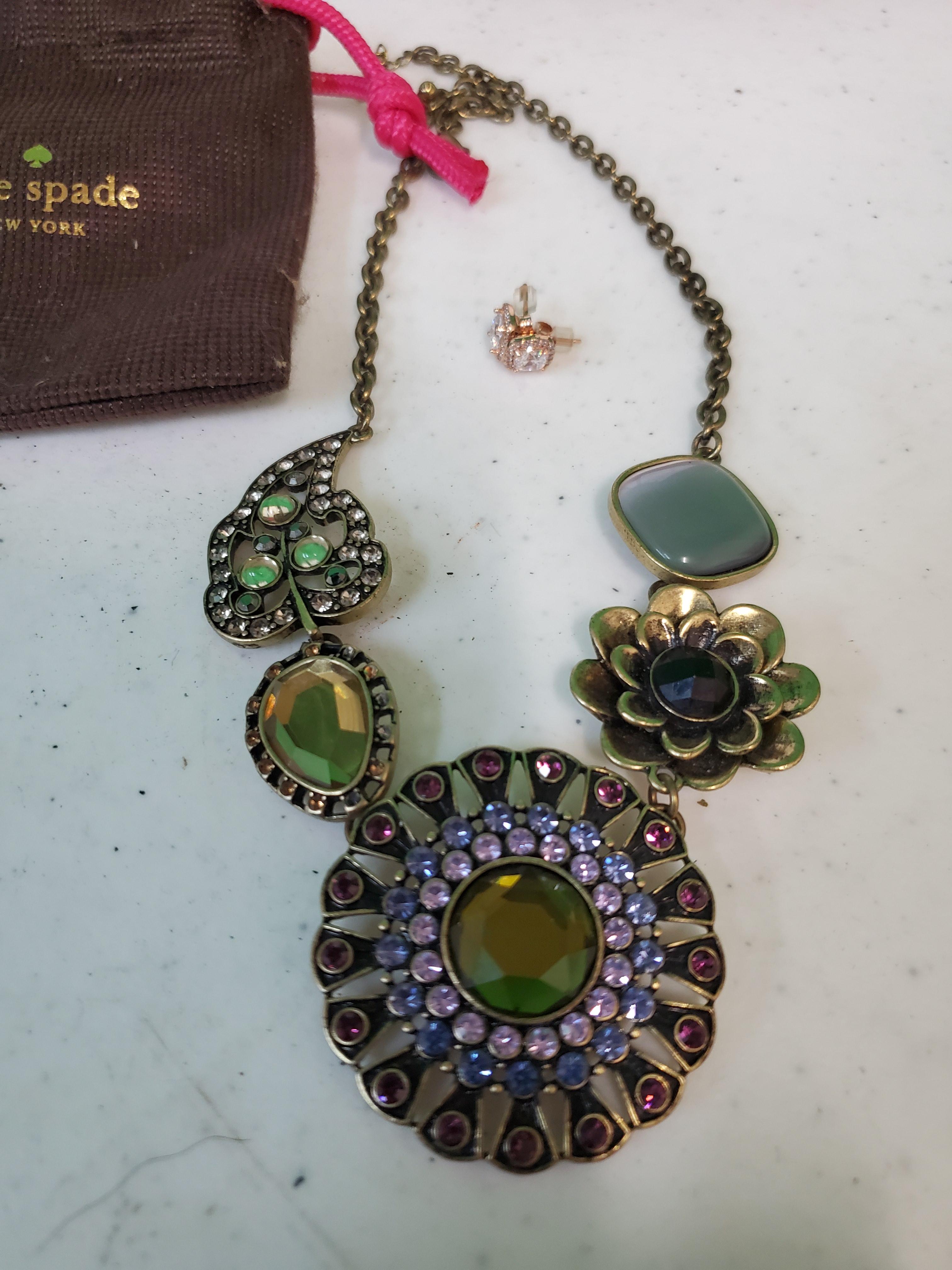 Kate Spade Necklace and earrings