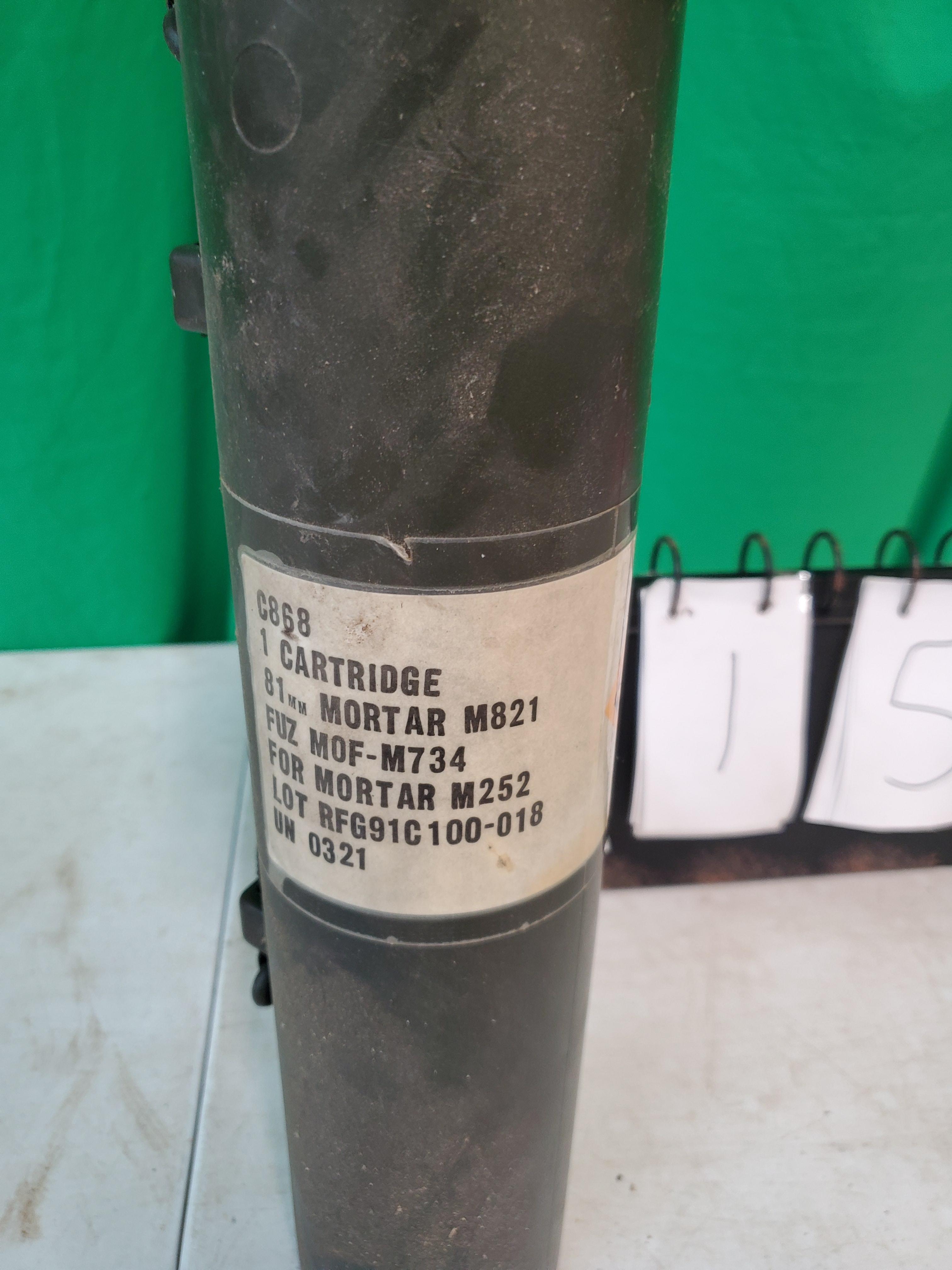 Military Mortar Container