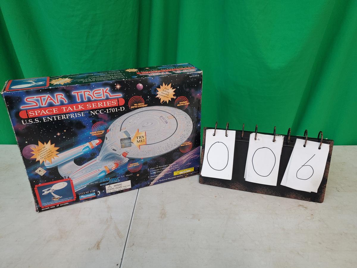 Star Trek Space Talk Series USS Enterprise