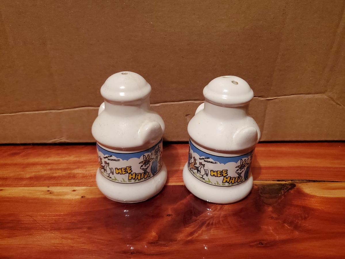 Hee Haw Salt & Pepper Shakers