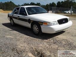 2010 FORD CROWN VICTORIA POLICE INTERCEPTOR:VIN# 2FABP71BVOAX123215