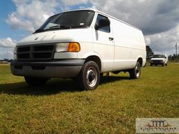 2003 DODGE B2500 VAN, VIN: 2D7JB21Y43K518538