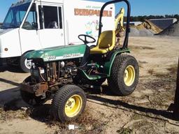 2000 JOHN DEERE 4100 TRACTOR-SER# LV4100 H313041