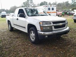 2008 Chevrolet Colorado Pickup Truck, VIN # 1GCCS39EX88215678