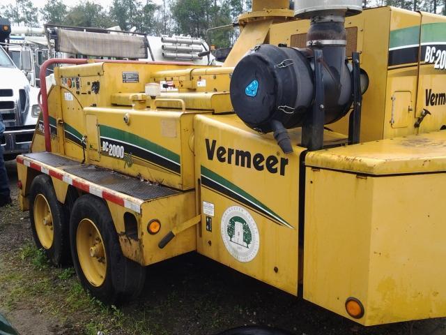 2007 Vermeer SC752I/BC2000XL Chipper Trailer, VIN # 1VRY1520771000298