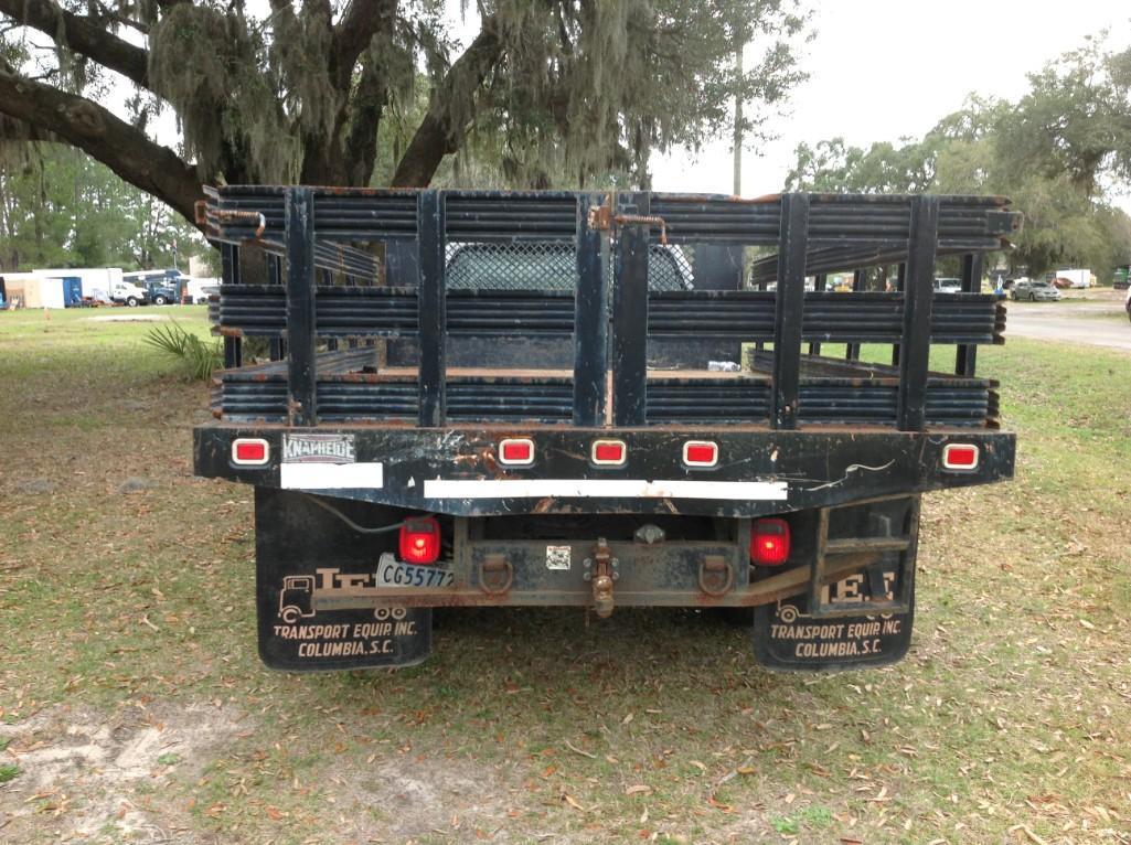 2003 Ford F-350 XL Flatbed Truck, VIN # 1FDWF36P53EC35172