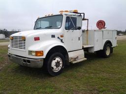 1996 International 4700 Low Profile Service Truck, VIN # 1HTSLAAK3TH244580