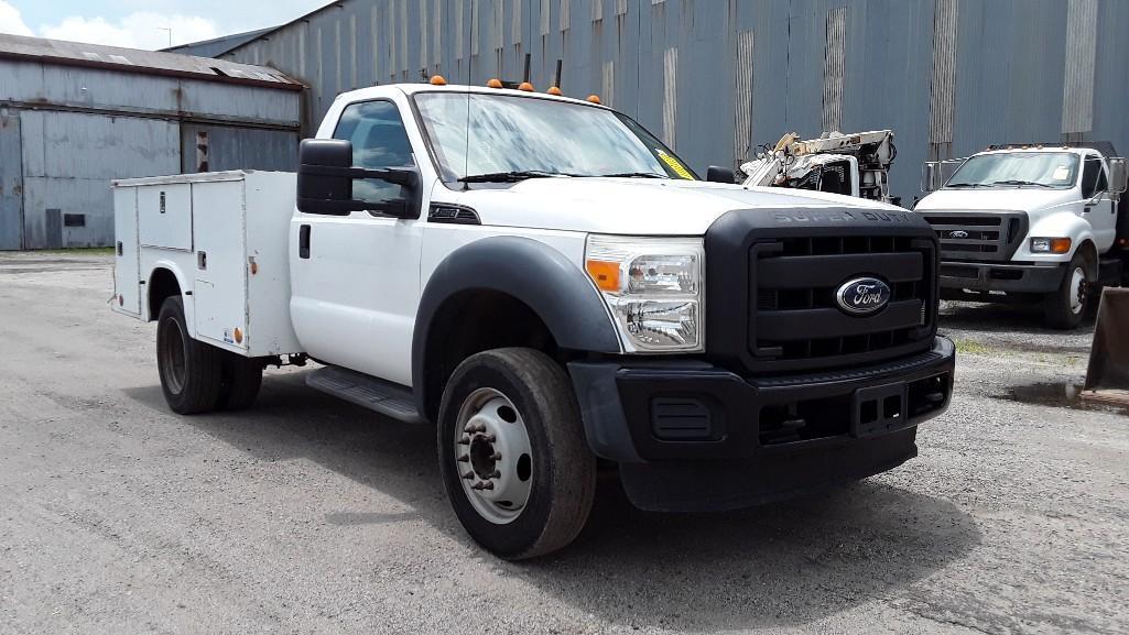 2011 Ford F-450 Service Truck, VIN # 1FDUF4GY0BEA37814