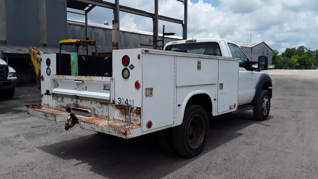 2011 Ford F-450 Service Truck, VIN # 1FDUF4GY0BEA37814