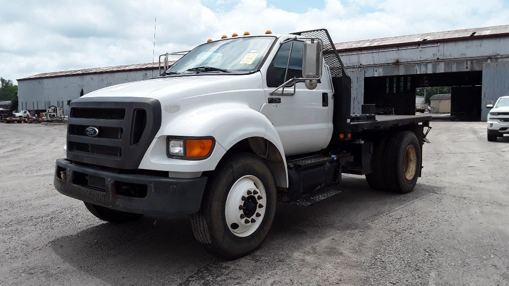 2011 Ford F-750 Shuttle Truck, VIN # 3FRXF7FJ4BV077702