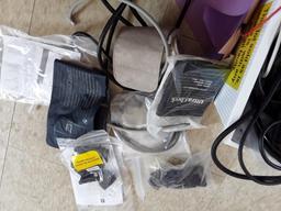 A LOT OF MISCELLANEOUS LIFEPAK CORDS AND CABLES