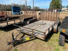 DUAL AXLE UTILITY TRAILER;INVOICE ONLY