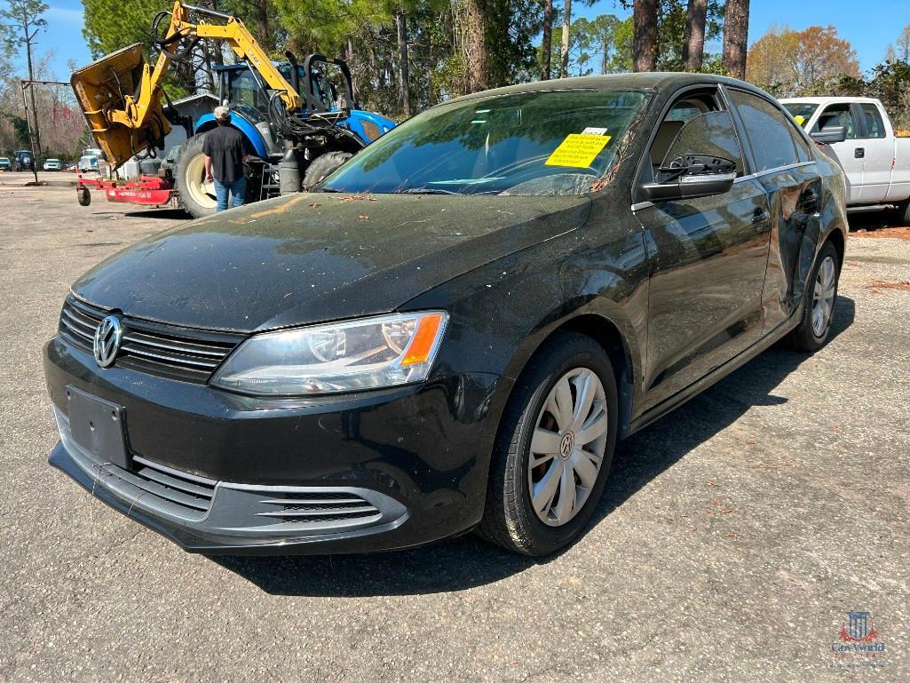 2013 Volkswagen Jetta Passenger Car, VIN # 3VWDX7AJ4DM373989