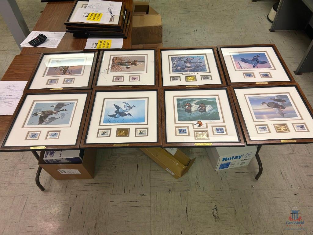 LOT CONSISTING OF SOUTH CAROLINA WATERFOWL DUCK STAMP PRINTS