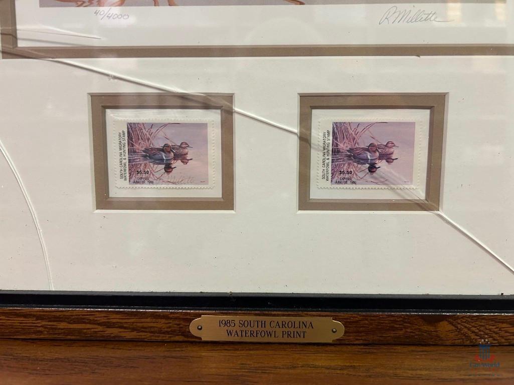 LOT CONSISTING OF SOUTH CAROLINA WATERFOWL DUCK STAMP PRINTS