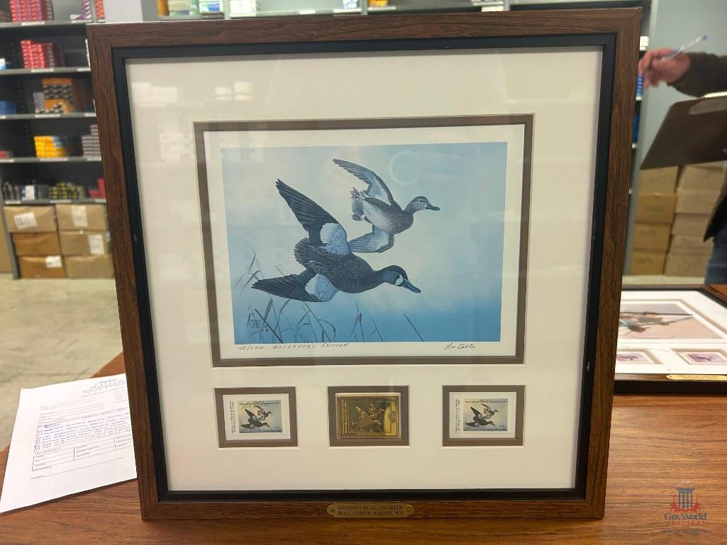 LOT CONSISTING OF SOUTH CAROLINA WATERFOWL DUCK STAMP PRINTS