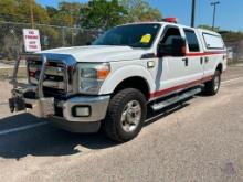 2013 Ford F-350 Fire Rescue Truck, VIN # 1FT8W3B66DEB09754