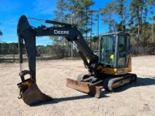 2014 JOHN DEERE 60G MINI EXCAVATOR; SER#1FF060GXPDJ285571