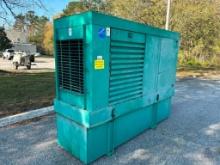 Onan Cummins Diesel Standby Generator, Model:80DGDA, SER# D960602622