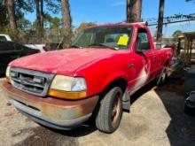 1999 Ford Ranger Pickup Truck, VIN # 1FTYR10V2XUB42590