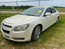 2010 Chevrolet Malibu Passenger Car, VIN # 1G1ZD5EB1AF166778 *NO TITLE;INVOICE ONLY*