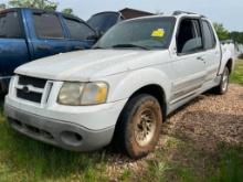 * SEIZED ITEM * 2001 Ford Explorer Sport Trac Vehicle , VIN # 1FMZU67E81UA98779;*INVOICE ONLY*