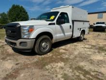 2012 Ford F-250 Enclosed Service Truck, VIN # 1FTBF2A61CEA98629