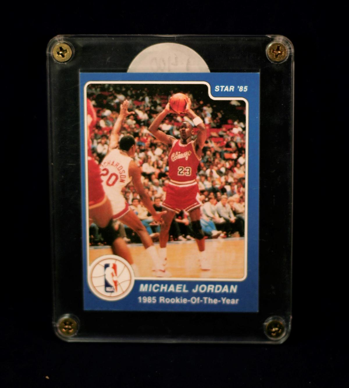 1985 Star Co. Michael Jordan - Rookie of the Year - Rookie card!