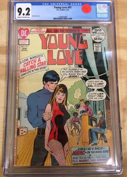 Young Love #91 - CGC 9.2 - HTF