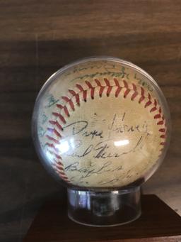 1953 National League Champion Brooklyn Dodger Team signed ball - all original w/Jackie Robinson, Roy